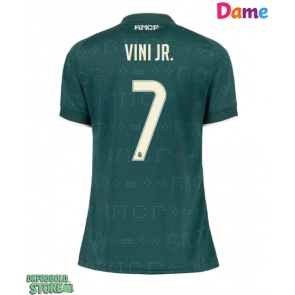 Real Madrid Vinicius Junior #7 Replika Udebanetrøje Dame 2026-27 Kortærmet